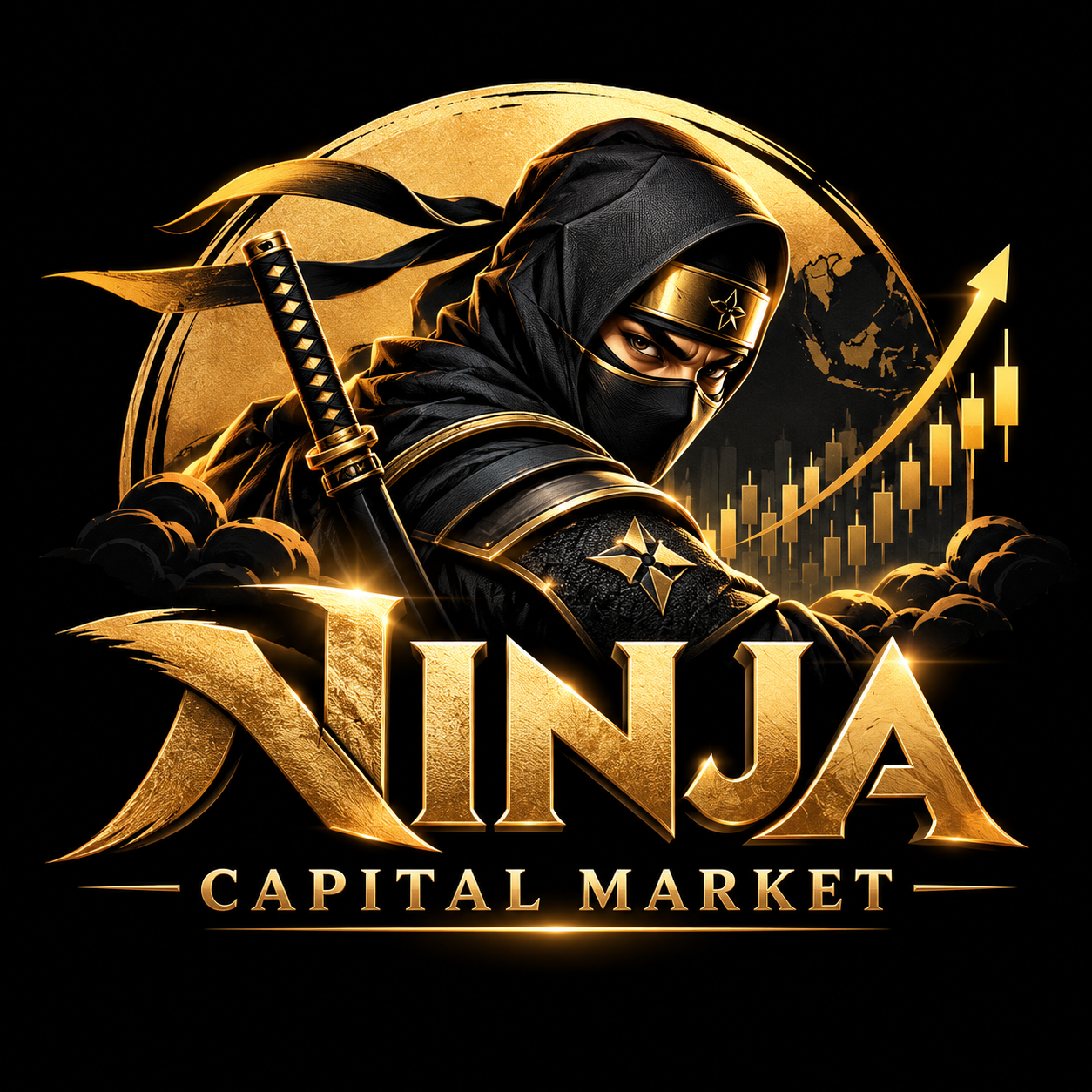 Golden Ninja Capital Market emblem